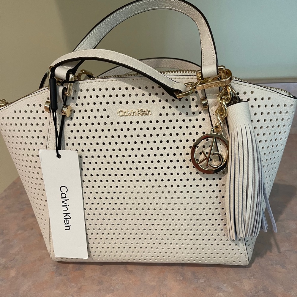 Calvin Klein Perforated Crossbody Bag